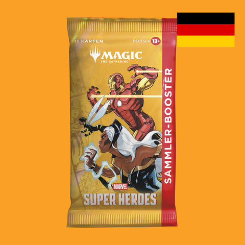 (Pre-Order) Marvel Super Heroes Sammler-Booster einzeln - Magic The Gathering (deutsch)