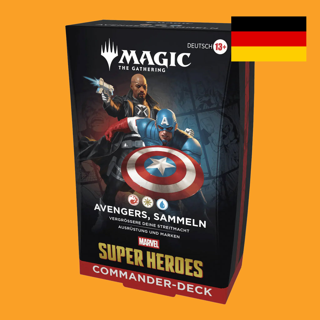(Pre-Order) Marvel Super Heroes Commander Deck "Avengers, sammeln!" - Magic The Gathering (deutsch)