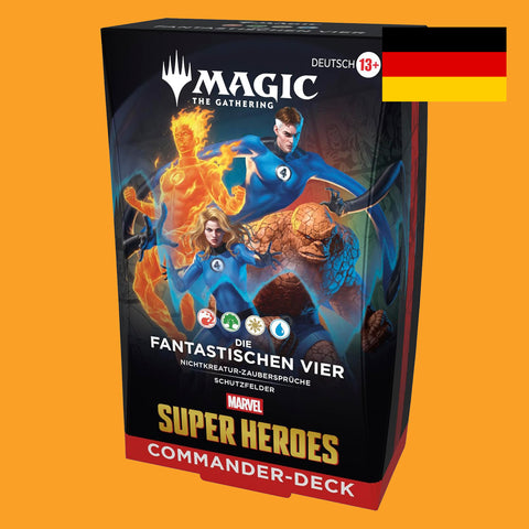(Pre-Order) Marvel Super Heroes Commander Deck "Die fantastischen Vier" - Magic The Gathering (deutsch)