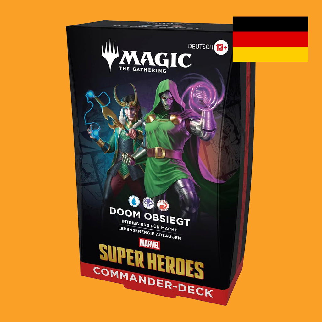 (Pre-Order) Marvel Super Heroes Commander Deck "Doom obsiegt" - Magic The Gathering (deutsch)