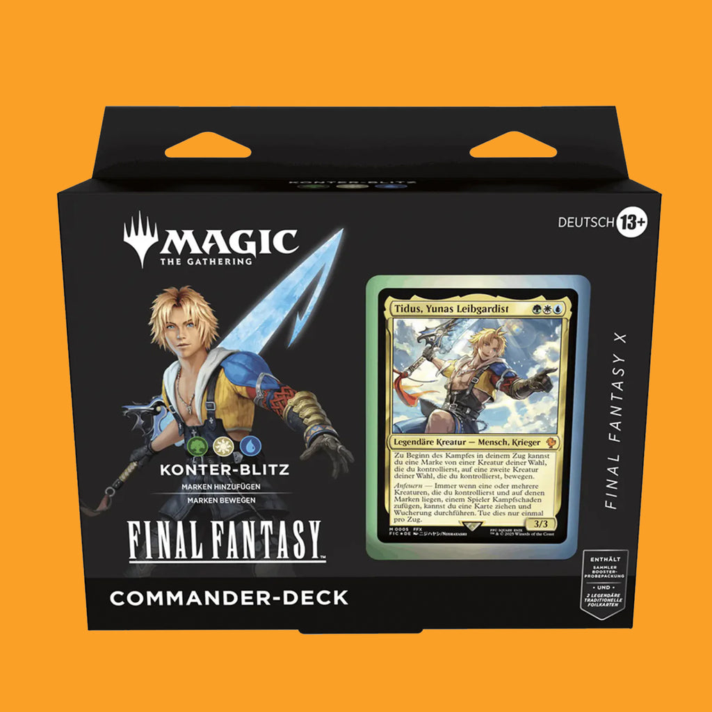 Magic The Gathering Final Fantasy Commander Deck "Konter-Blitz"