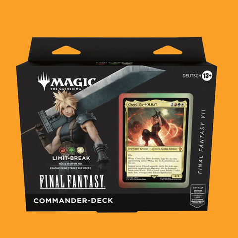 Magic The Gathering Final Fantasy Commander Deck "Limit Break"