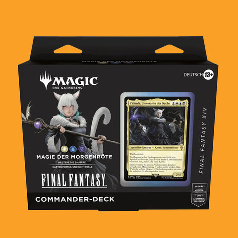 Magic The Gathering Final Fantasy Commander Deck "Magie der Morgenröte"