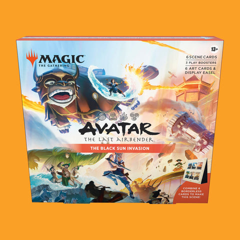 (Pre-Order) Magic The Gathering Avatar The Last Airbender Scene Box Display "The Black Sun Invasion" (englisch)