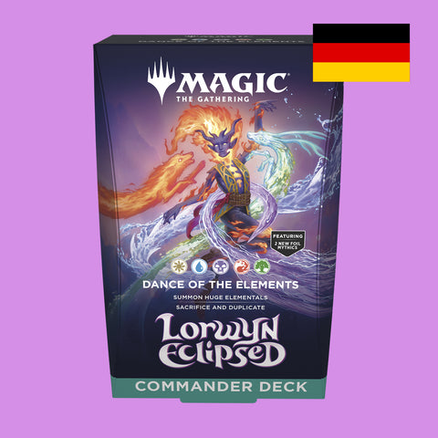 (Pre-Order) Magic The Gathering Lorwyns Finsternis Commander Deck "Tanz der Elemente" (Deutsch)