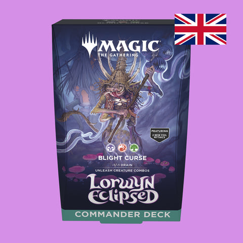 (Pre-Order) Magic The Gathering Lorwyns Finsternis Commander Deck "Blight Curse" (Englisch)
