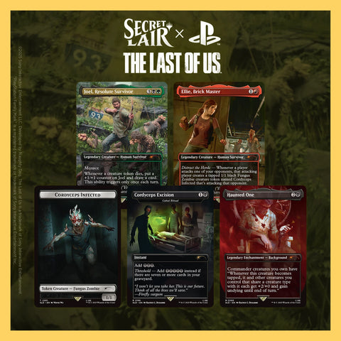 Magic The Gathering Playstation Secret Lair x The Last of Us Part 1 (englisch)