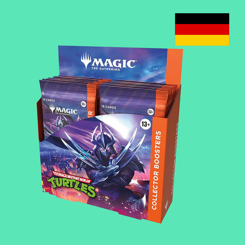 (Pre-Order) Magic The Gathering Teenage Mutant Ninja Turtles Collector Booster Display sealed (deutsch)