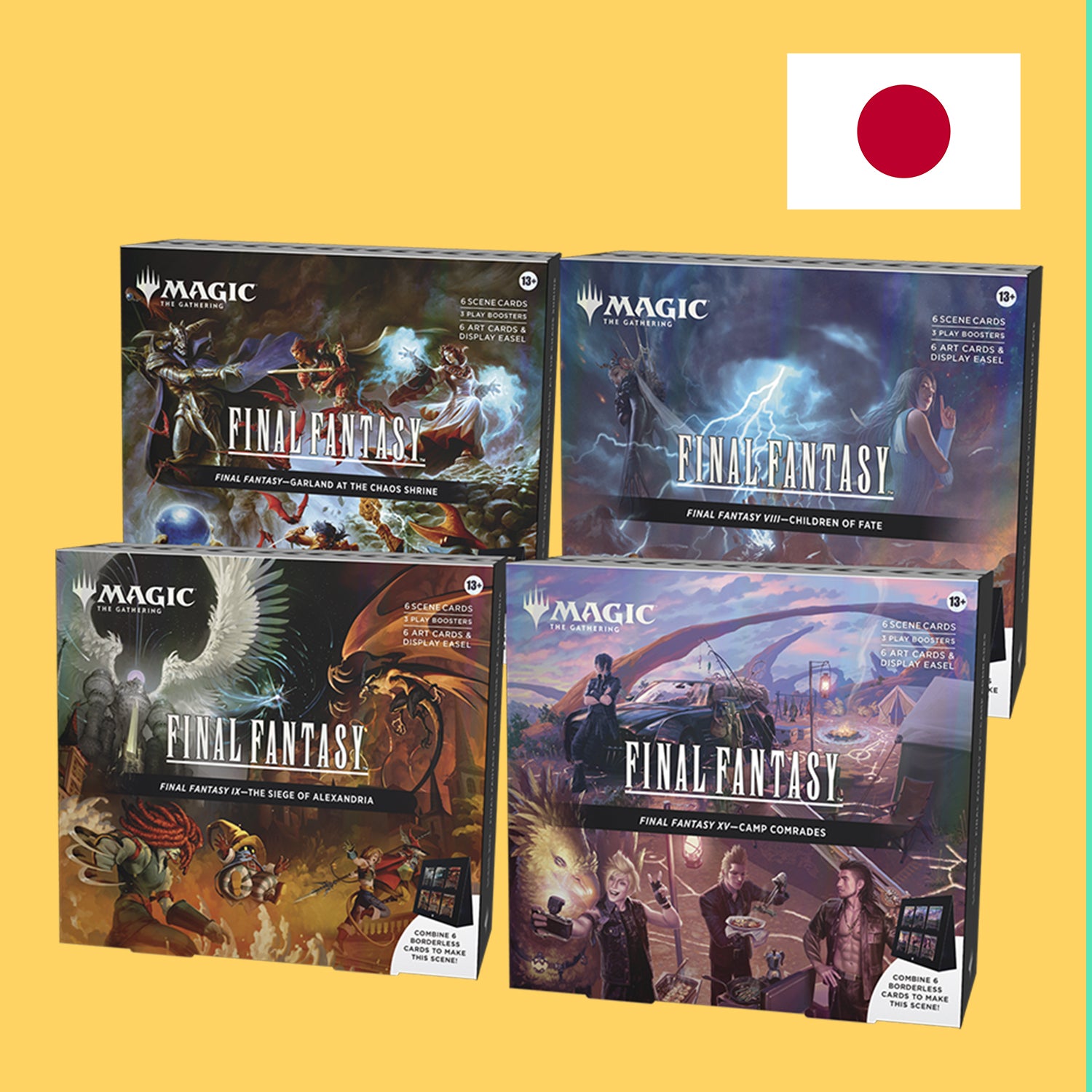 Pre-Order) Magic The Gathering Final Fantasy Scene Box (japanisch) Nerdy Terdy Gang Pre-Order) Magic The Gathering Final Fantasy Scene Box (japanisch) Nerdy Terdy Gang