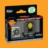 (Pre-Order) Lord Doom and Doomstadt Tower Marvel Avengers Doomsday  Funko Bitty Pop! Town