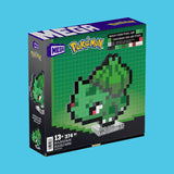 Bisasam Pixel Art Mattel MEGA Bauset Pokémon