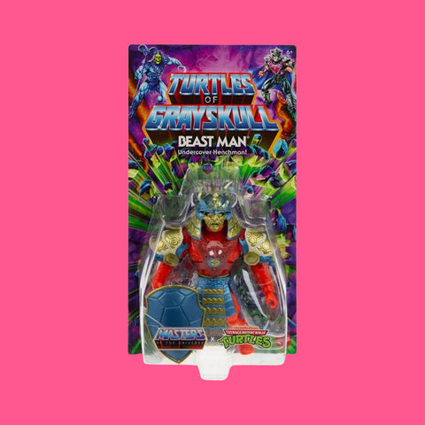 Beast Man Actionfigur Mattel Turtles of Grayskull