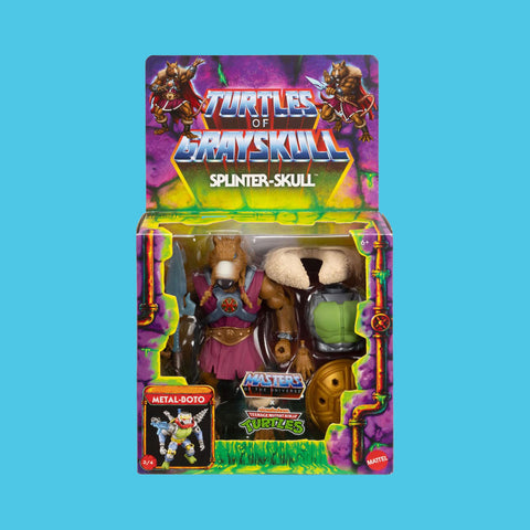 (Pre-Order) Splinter-Skull Actionfigur Mattel Turtles of Grayskull