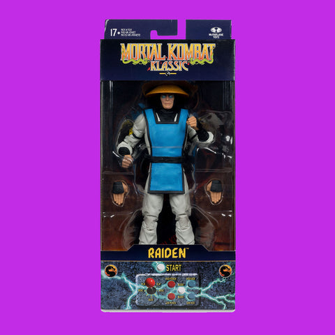 (Pre-Order) Raiden (Klassics) Actionfigur McFarlane Mortal Kombat