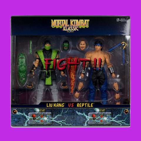 (Pre-Order) Liu Kang vs. Reptile (Klassics) 2-Pack Actionfigur McFarlane Mortal Kombat