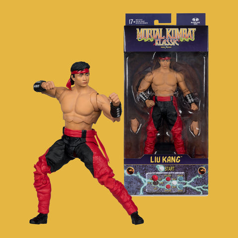 Liu Kang Actionfigur McFarlane Mortal Kombat Klassics