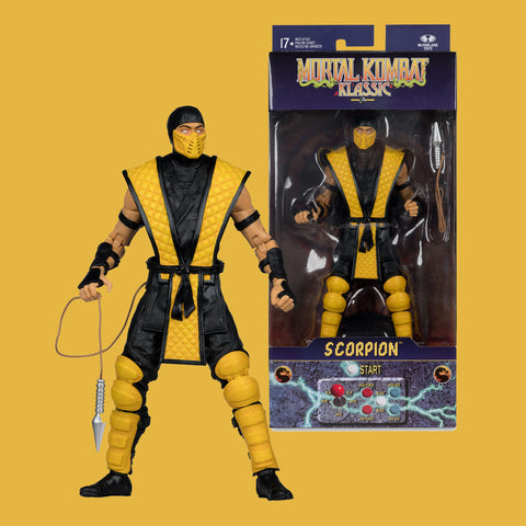 (Pre-Order) Scorpion Actionfigur McFarlane Mortal Kombat Klassics