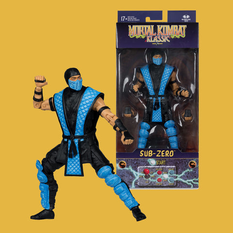 (Pre-Order) Sub Zero Actionfigur McFarlane Mortal Kombat Klassics