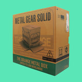 Metal Gear Solid 2 Replik Cardboard Box Antique Gold