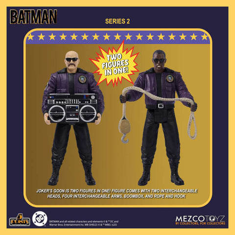 (Pre-Order) Joker Goon Actionfigur Mezco Toyz 5 Point Actionfigur DC Batman (1989)
