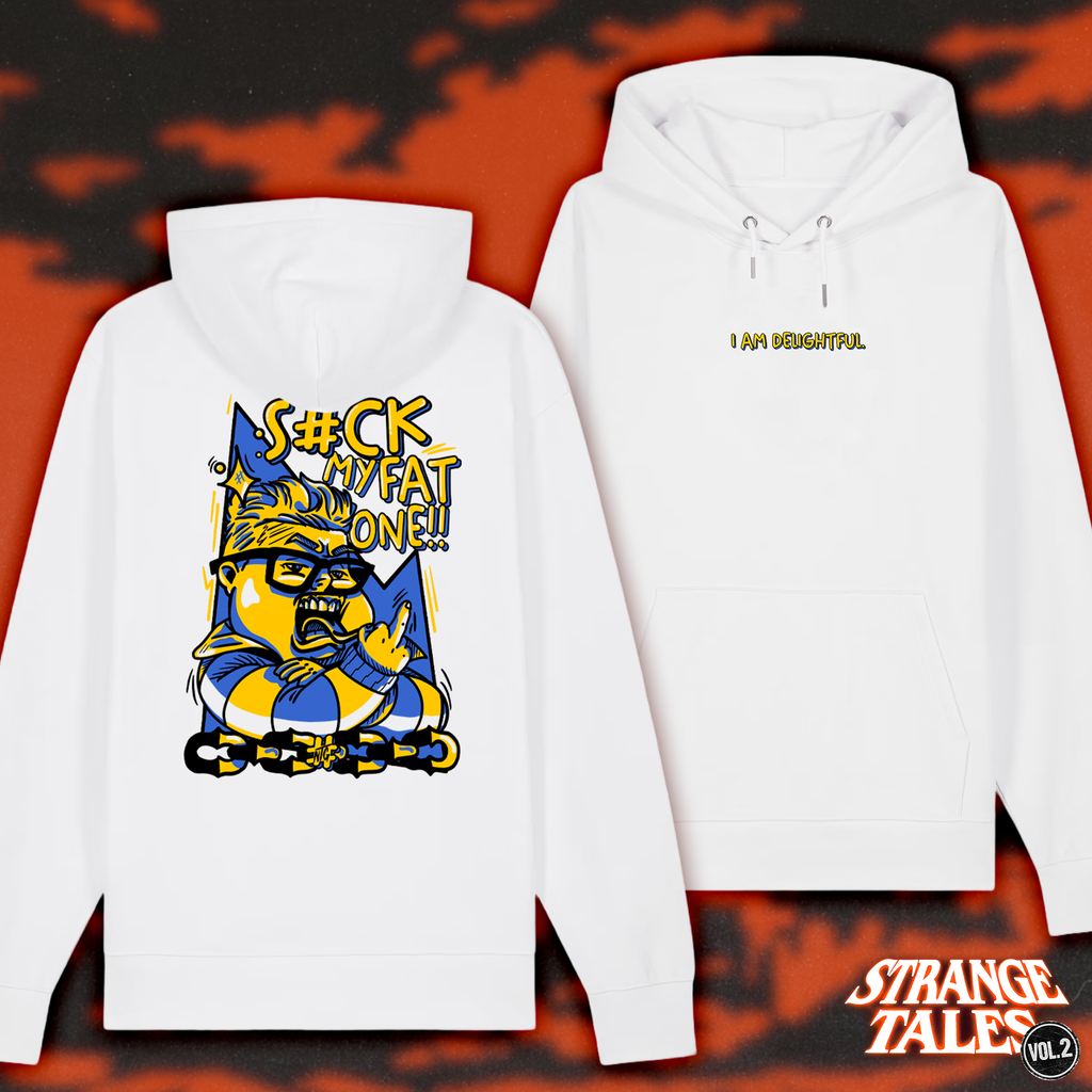 (Pre-Order) Strange Tales Vol. 2 "I am delightful" Hoodie weiß