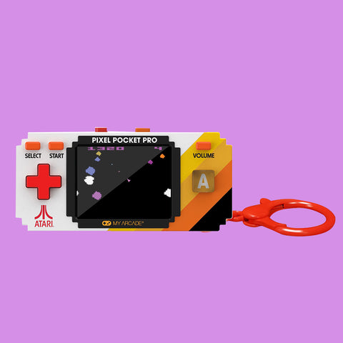 (Pre-Order) Atari Pixel Pocket Pro (tragbare Spielkonsole mit Schlüsselanhänger) My Arcade