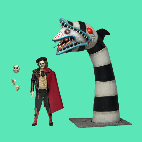 (Pre-Order) Ultimate Matador Beetlejuice + Sandworm Actionfiguren 2-Pack NECA Beetlejuice Beetlejuice