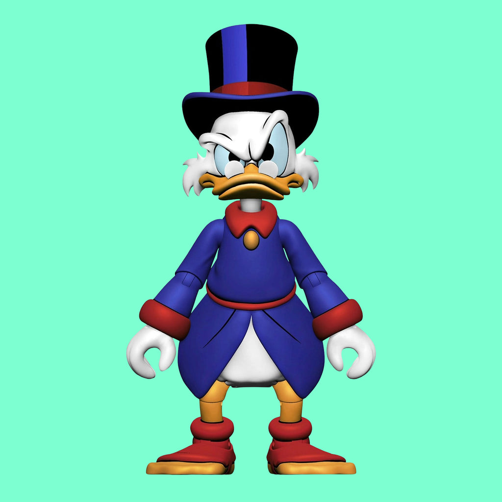 (Pre-Order) Onkel Dagobert Duck / Scrooge McDuck Ultimate Actionfigur NECA DuckTales