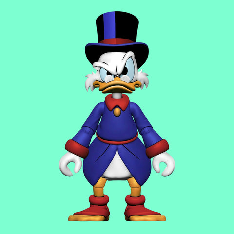 (Pre-Order) Onkel Dagobert Duck / Scrooge McDuck Ultimate Actionfigur NECA DuckTales