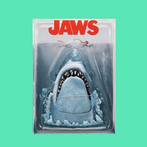(Pre-Order) Der weiße Hai Poster Series Statue NECA 50th Anniversary Jaws