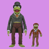 (Pre-Order) Kermit as Bob Cratchit & Robin as Tiny Tim (2er-Pack) Ultimate Actionfigur Die Muppets Weihnachtsgeschichte
