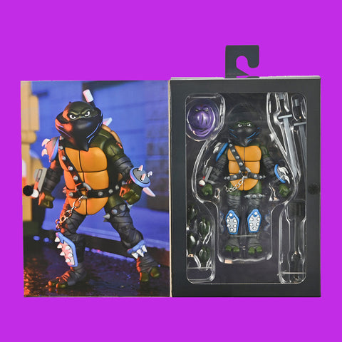 (Pre-Order) Ultimate Dark Leo Actionfigur NECA Teenage Mutant Ninja Turtles Saturday Morning Adventures