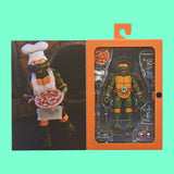 (Pre-Order) Michelangelo VHS Ultimate Actionfigur NECA Teenage Mutant Ninja Turtles: Cartoon