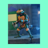 (Pre-Order) Michelangelo VHS Ultimate Actionfigur NECA Teenage Mutant Ninja Turtles: Cartoon