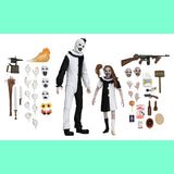 (Pre-Order) Terrifier 2 2er-Pack Actionfiguren Ultimate Art the Clown & Little Pale Girl