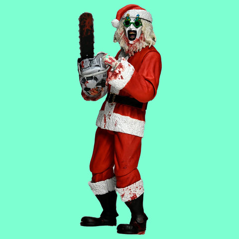 (Pre-Order) Terrifier 3 Actionfigur Ultimate Santa Suit Art the Clown (Bloody Version)