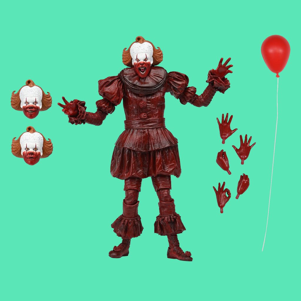 (Pre-Order) Ultimate Bloody Pennywise 18cm Actionfigur NECA IT - Welcome to Derry