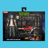 (Pre-Order) Casey Jones with Bike (Movie 1990) Deluxe Actionfigur NECA Teenage Mutant Ninja Turtles