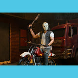 (Pre-Order) Casey Jones with Bike (Movie 1990) Deluxe Actionfigur NECA Teenage Mutant Ninja Turtles