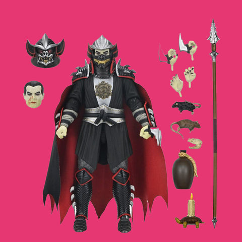 (Pre-Order) Shredder as Dracula Actionfigur NECA Teenage Mutant Ninja Turtles X Universal Monsters