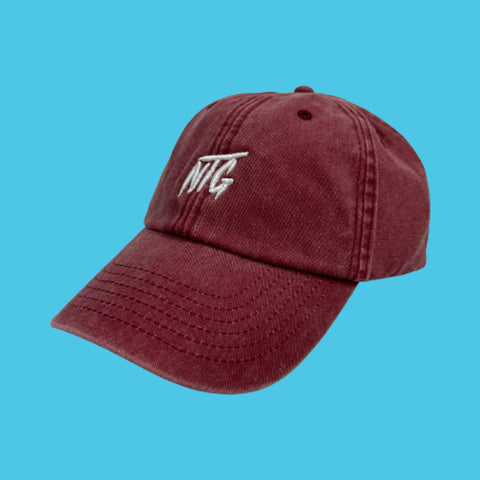 NTG Classic - Logo 2.0 Dad Hat Vintage Rusty Red