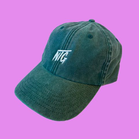 NTG Classic - Logo 2.0 Dad Hat Vintage Bottle Green