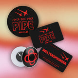 "Pipe Run Club" Dad Hat schwarz / Nerdy Terdy Gang