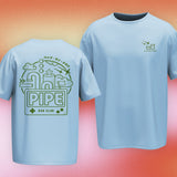 (Pre-Order) "Pipe Run Club" T-Shirt hellblau / Nerdy Terdy Gang