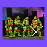 (Pre-Order) Leonardo, Raphael, Michelangelo, & Donatello Actionfiguren Set NECA Teenage Mutant Ninja Turtles: Mirage Comics