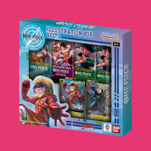 One Piece Trading Card Game Illustration Box Vol. 3 Bandai (Englisch)
