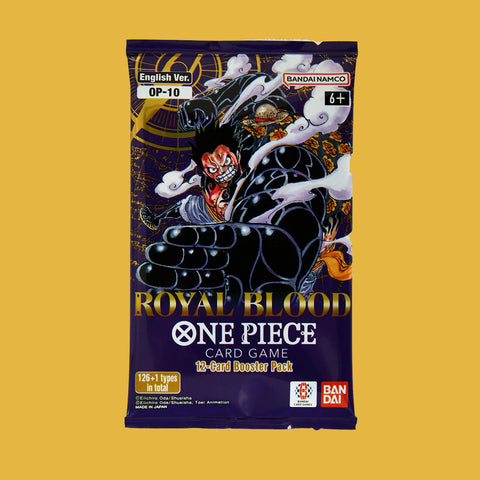 One Piece Card Game OP-10 Royal Blood Booster Bandai (Englisch)