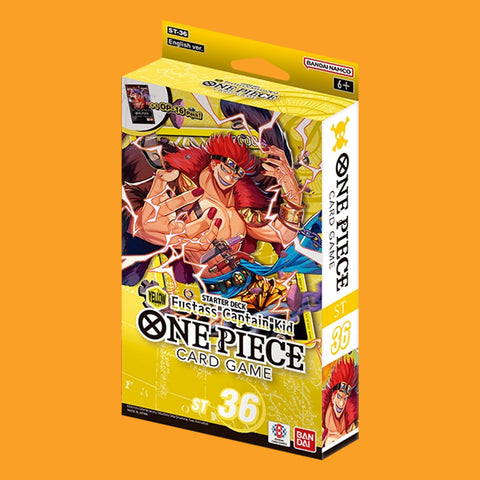 (NUR 1 PRO KUNDE) One Piece Card Game Starter Deck ST-35 "Eustass Captain Kid" (Englisch)