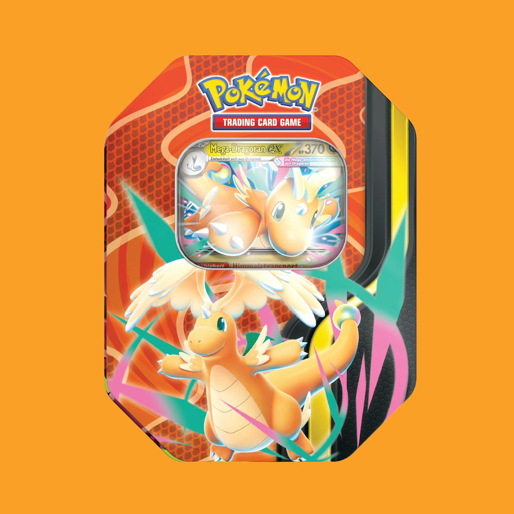 (Pre-Order) NUR 1 PRO KUNDE - Tin 130 Mega-Dragoran Ex (deutsch) Pokémon "Mega Entwicklungen"
