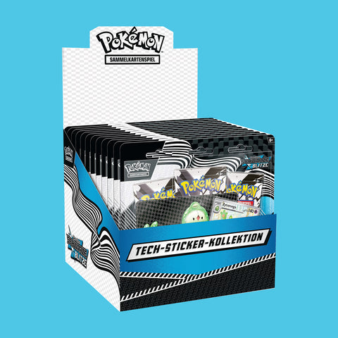 (Pre-Order) Pokémon Karmesin & Purpur Schwarze Blitze Tech-Sticker
